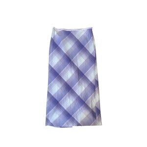 Urban Outfitters Purple and White Maxi Pencil Skirt